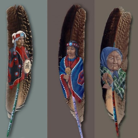 Feather Art – Paintings on Feathers | The Wondrous Design Magazine
